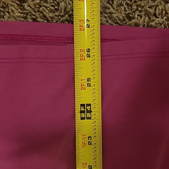 Athleta hot pink sleeveless workout active wear top ladies excellent condition ! - Picture 7 of 11